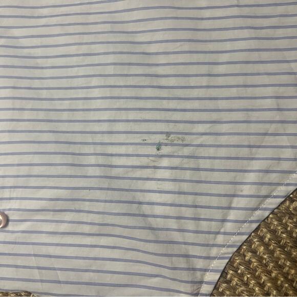 Cisco Classic Blue women’s striped Shirt size XS - Picture 7 of 13